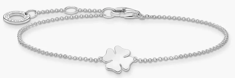 Armband Kleeblatt silber