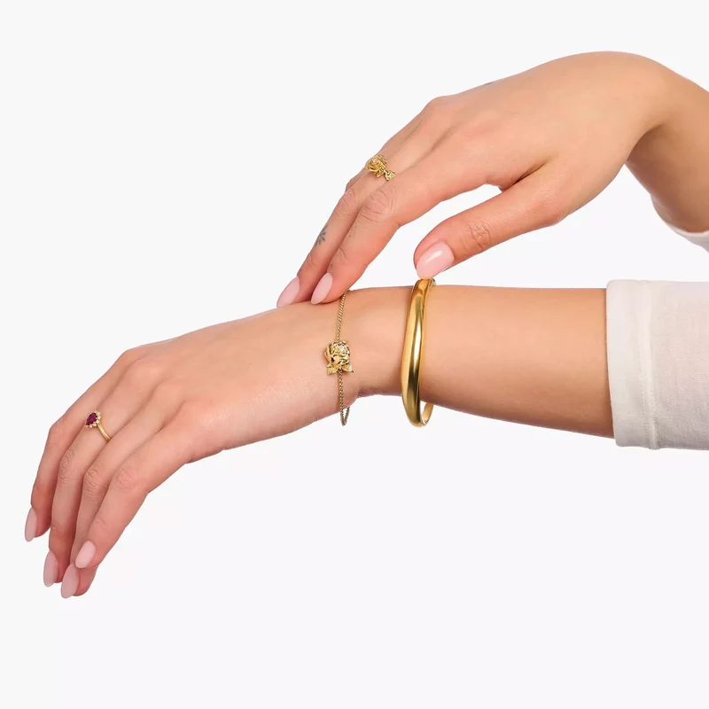 Armband Rose Roses Romance vergoldet