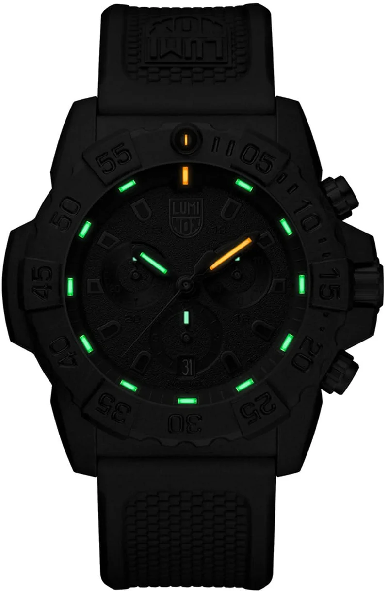 Luminox Navy SEAL Chrono XS.3581.BO Herrenuhr • Carbonox • Tritium