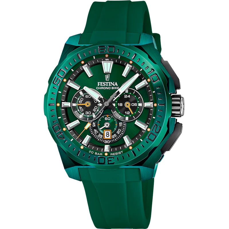 Festina F20730/1 Chrono Bike Herrenuhr • Sport-Stil • 20 bar