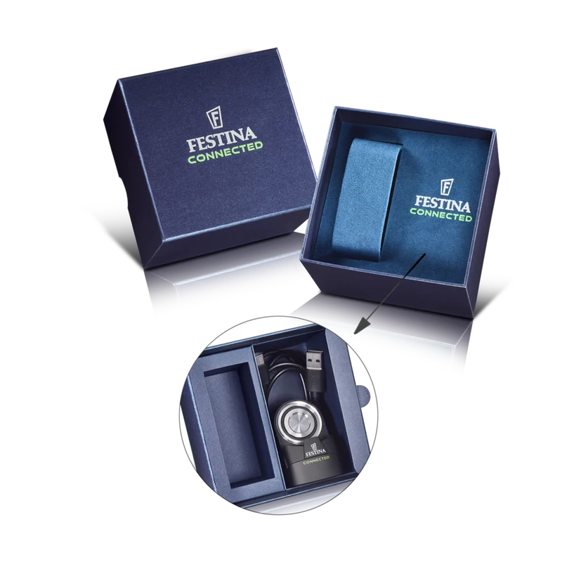 Festina Connected Full D F23305/7 Herrenuhr • Titan • Saphir
