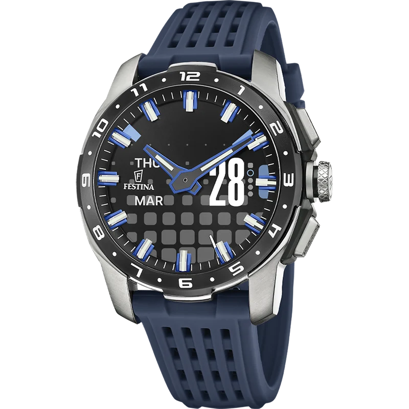 Festina Connected Full D F23305/3 Herrenuhr • Titanium-Gehäuse • Saphirglas