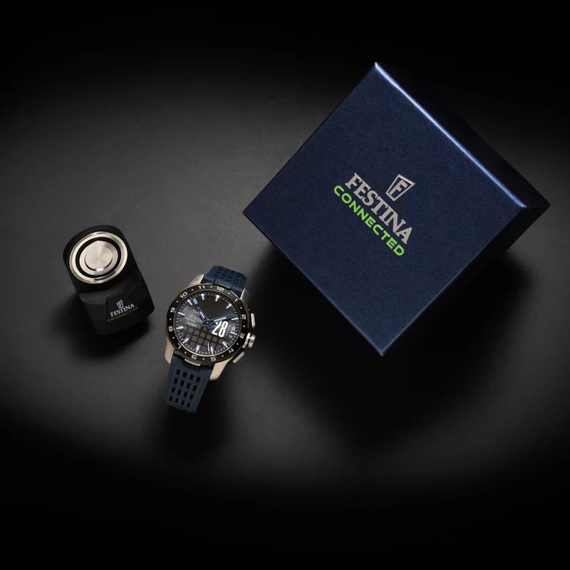 Festina Connected Full D F23305/3 Herrenuhr • Titanium-Gehäuse • Saphirglas