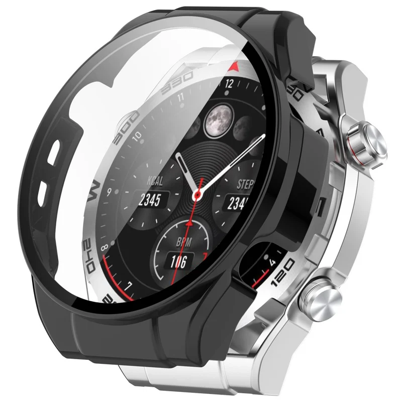 Auffallend Stilvoll Haylou Watch R8 Hülle mit Displayschutz in Glas