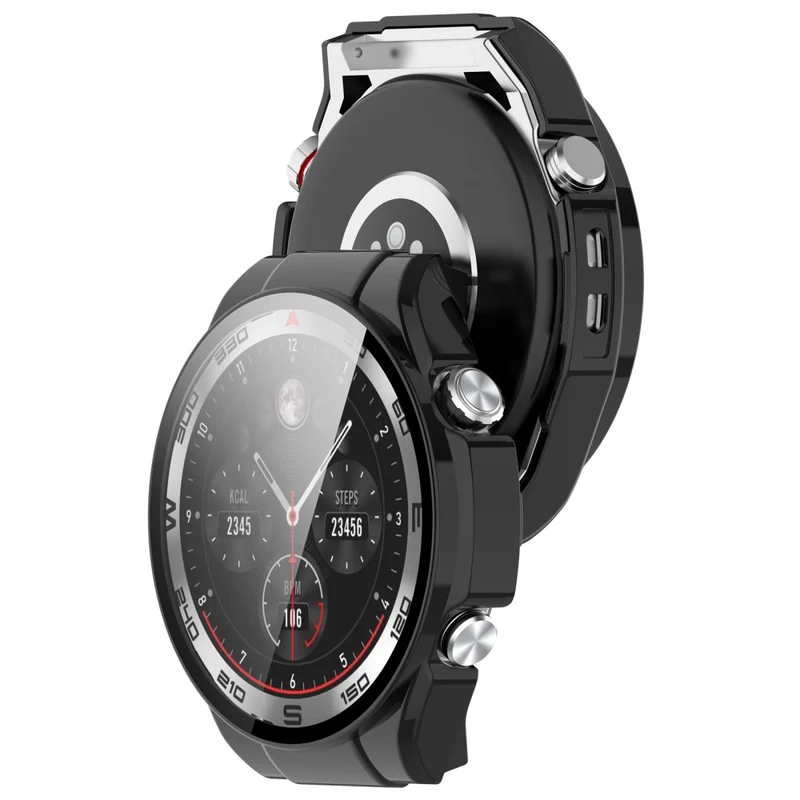 Auffallend Stilvoll Haylou Watch R8 Hülle mit Displayschutz in Glas
