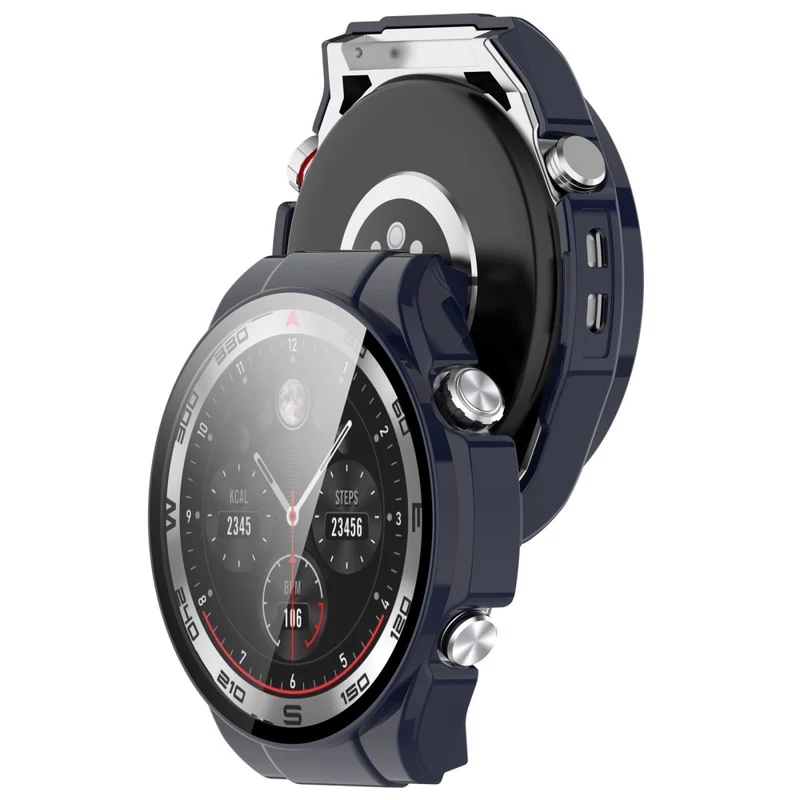 Auffallend Stilvoll Haylou Watch R8 Hülle mit Displayschutz in Glas