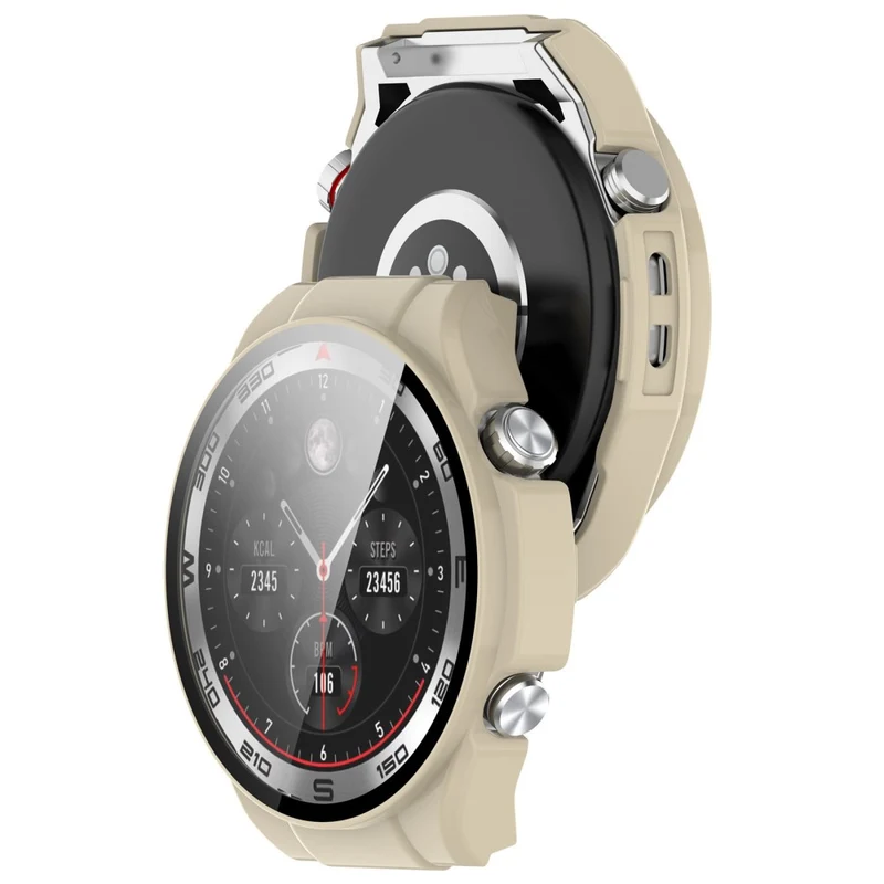 Auffallend Stilvoll Haylou Watch R8 Hülle mit Displayschutz in Glas