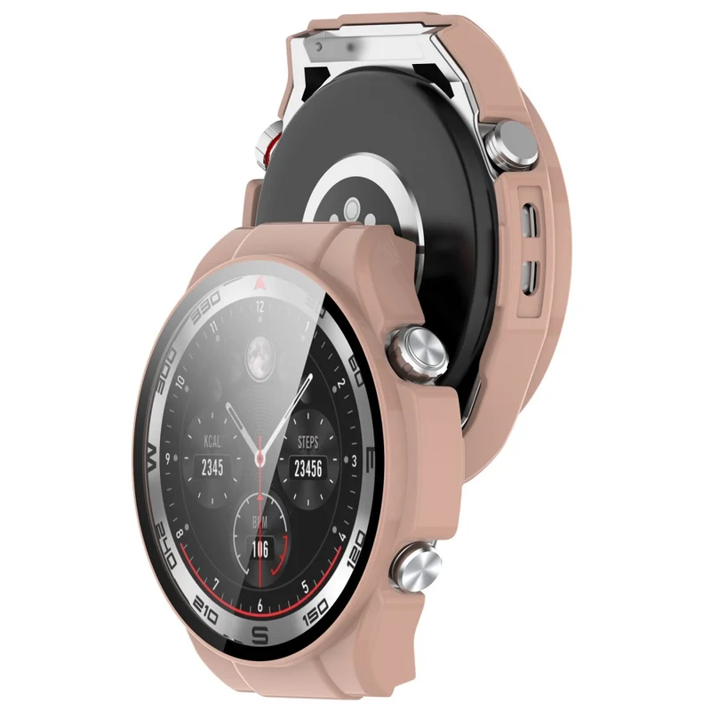 Auffallend Stilvoll Haylou Watch R8 Hülle mit Displayschutz in Glas