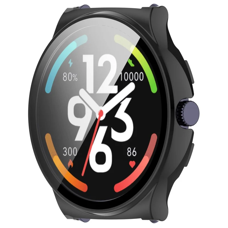 Haylou Solar Lite (R001) Hard Bump resistant Watch Frame Cover with Tempered Glass Screen Film