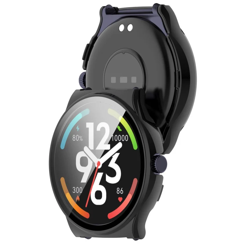 Haylou Solar Lite (R001) Hard Bump resistant Watch Frame Cover with Tempered Glass Screen Film