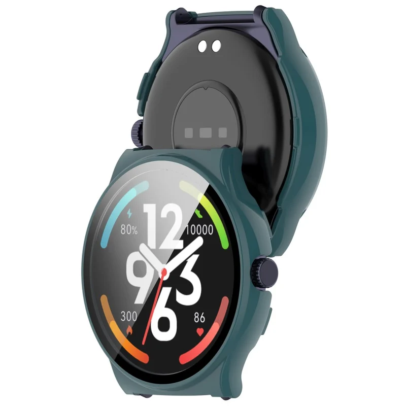 Haylou Solar Lite (R001) Hard Bump resistant Watch Frame Cover with Tempered Glass Screen Film