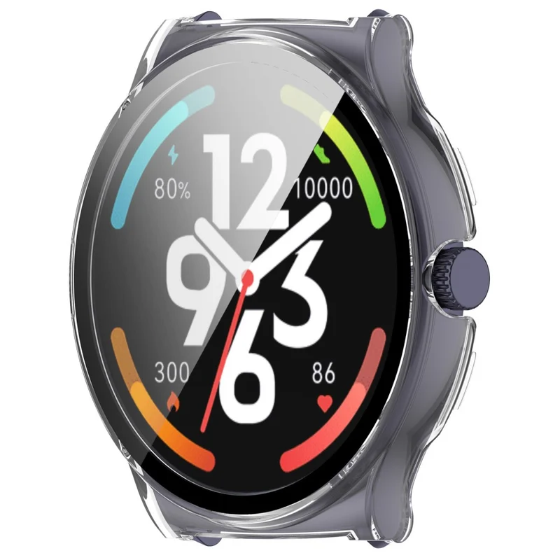 Haylou Solar Lite (R001) Hard Bump resistant Watch Frame Cover with Tempered Glass Screen Film
