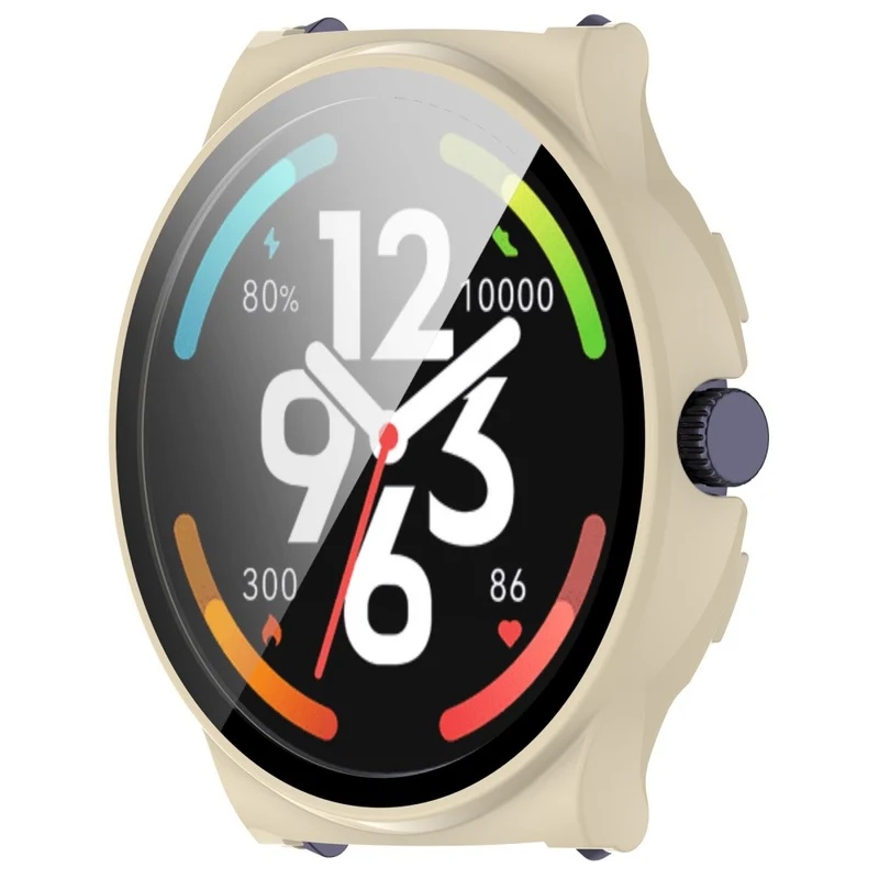 Haylou Solar Lite (R001) Hard Bump resistant Watch Frame Cover with Tempered Glass Screen Film