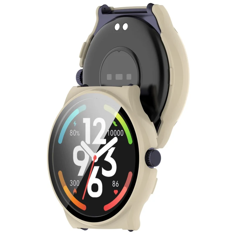 Haylou Solar Lite (R001) Hard Bump resistant Watch Frame Cover with Tempered Glass Screen Film