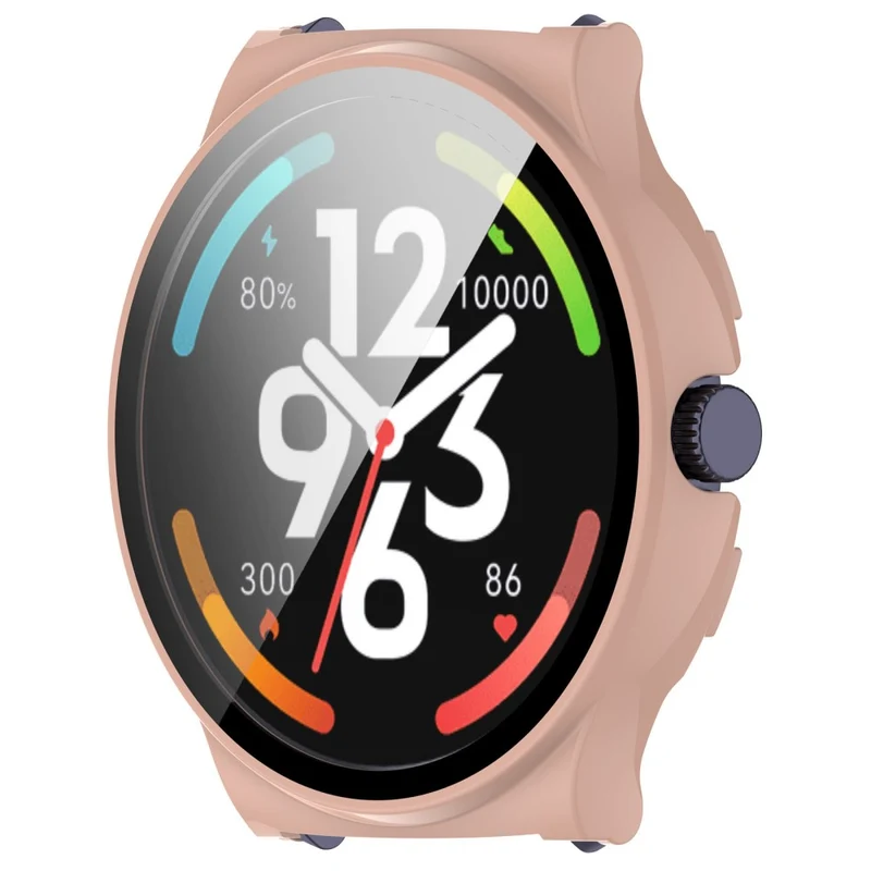 Haylou Solar Lite (R001) Hard Bump resistant Watch Frame Cover with Tempered Glass Screen Film
