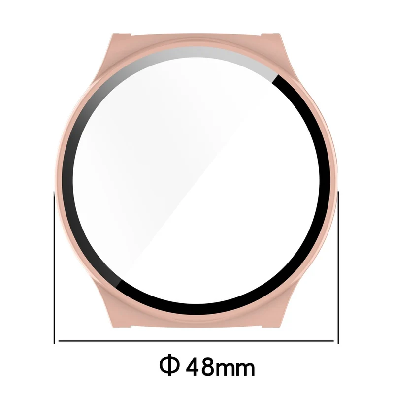 Haylou Solar Lite (R001) Hard Bump resistant Watch Frame Cover with Tempered Glass Screen Film