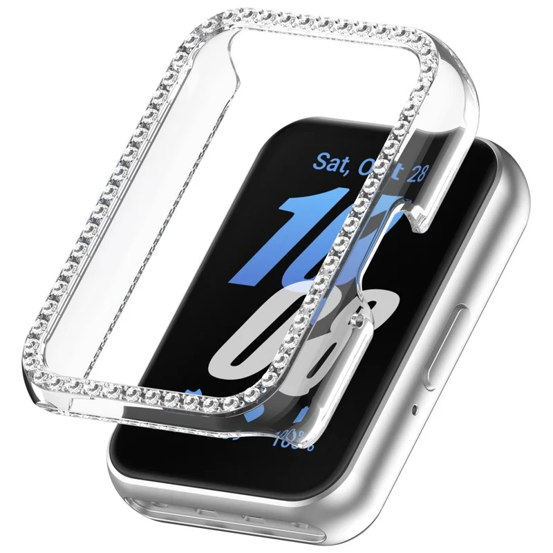 Samsung Galaxy Fit 3 Schützende Strass Bumper
