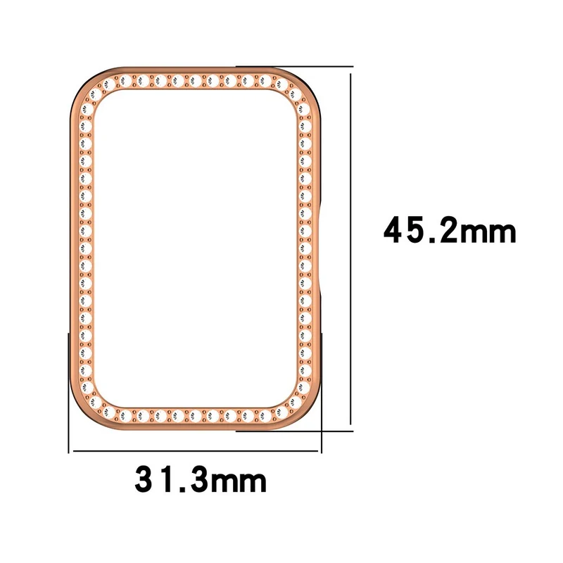 Samsung Galaxy Fit 3 Schützende Strass Bumper
