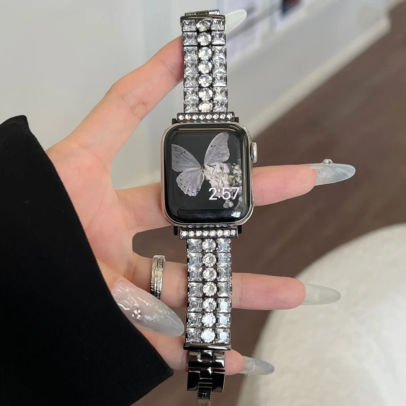 Sehr Schön Apple Smartwatch Strass Universell Armband