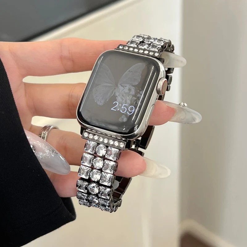 Sehr Schön Apple Smartwatch Strass Universell Armband
