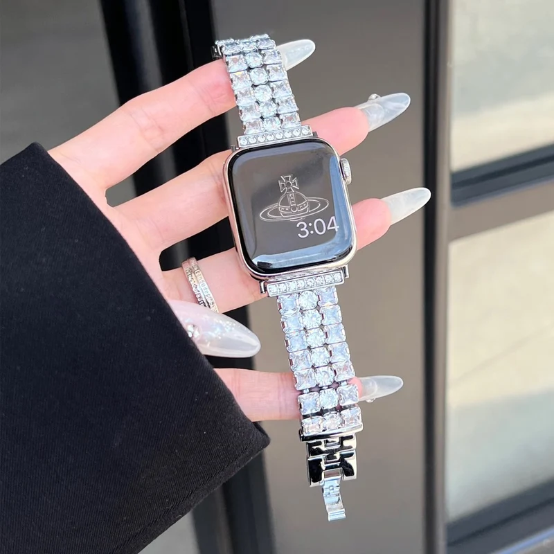 Sehr Schön Apple Smartwatch Strass Universell Armband