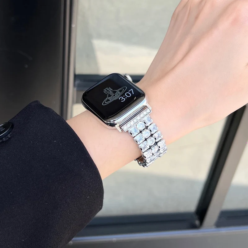 Sehr Schön Apple Smartwatch Strass Universell Armband