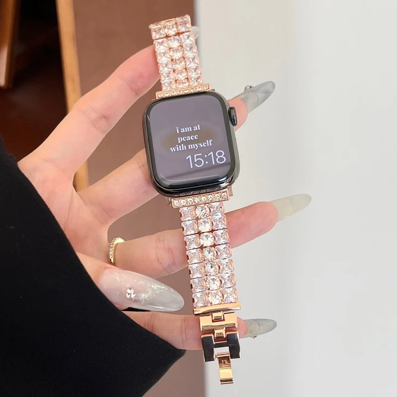 Sehr Schön Apple Smartwatch Strass Universell Armband
