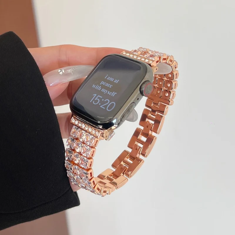Sehr Schön Apple Smartwatch Strass Universell Armband