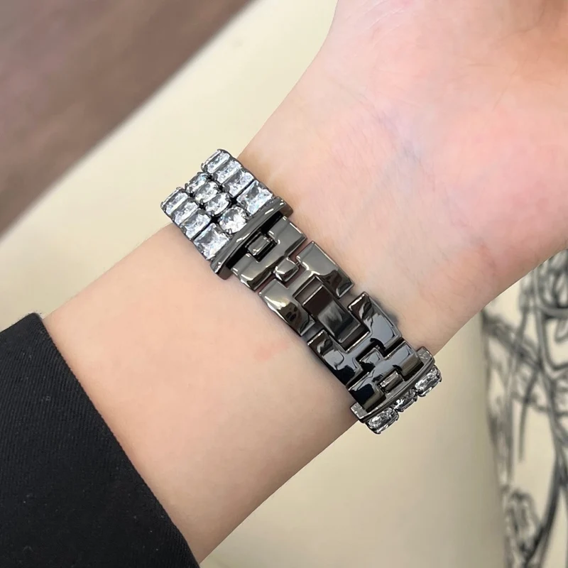 Absolut Elegant Apple Smartwatch Strass Universell Armband