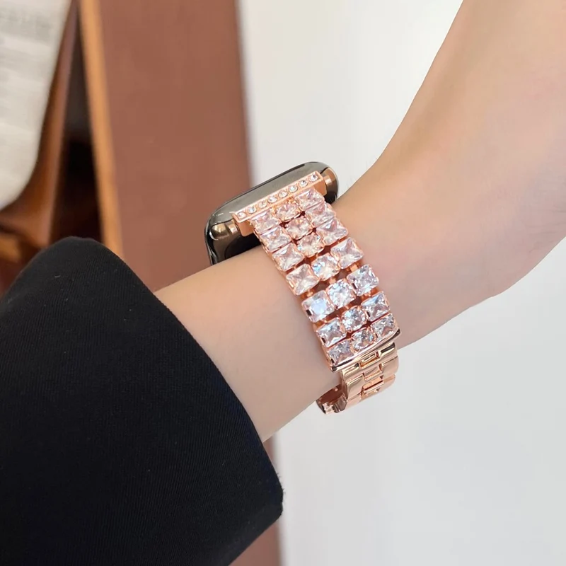 Absolut Elegant Apple Smartwatch Strass Universell Armband