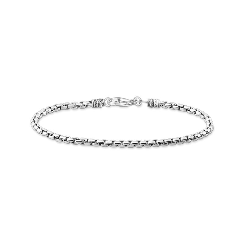 Herrenarmband, Venezia-Design, Silber geschwärzt - Thomas Sabo Modell: A2086-637-21