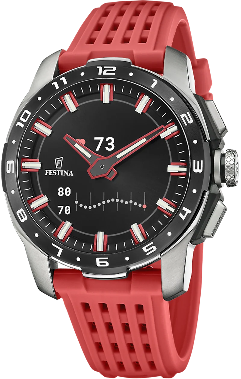 Festina Connected F23305/4 Herrenuhr • Titan • Saphirglas