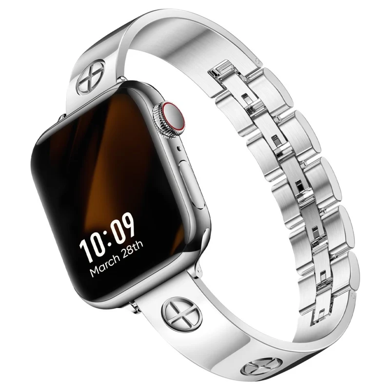 Bemerkenswert Langlebig Apple Smartwatch Metall Universell Armband