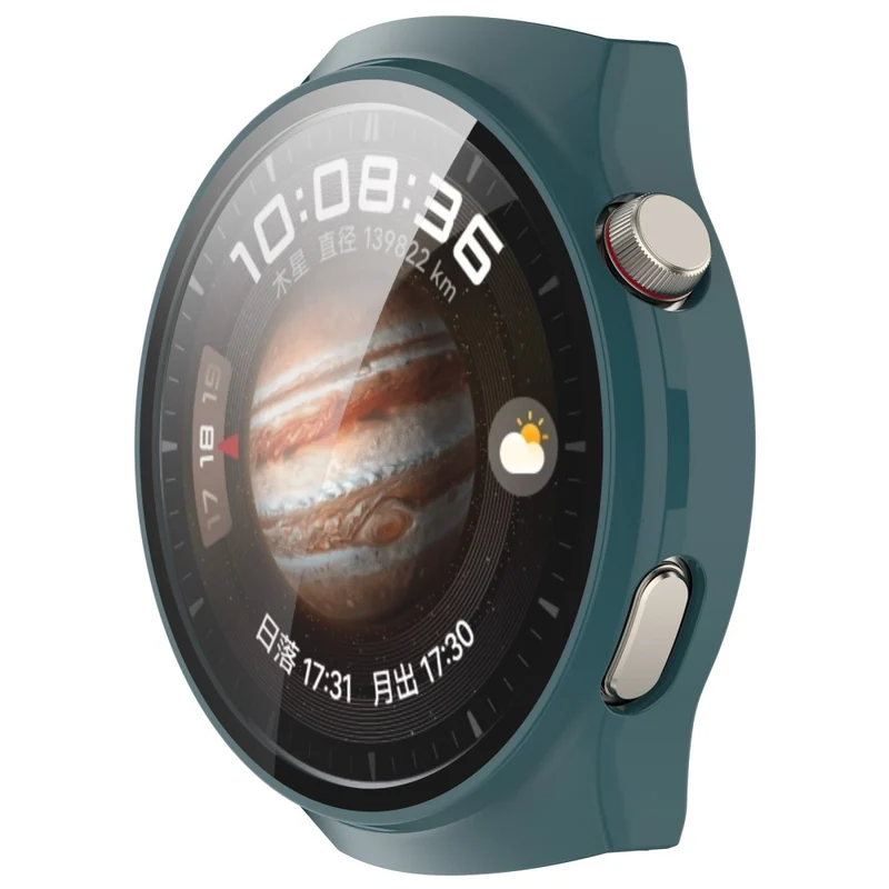 Absolut Modisch Huawei Watch 4 Pro Hülle mit Displayschutz in Glas