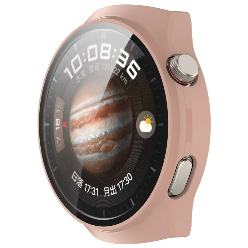 Absolut Modisch Huawei Watch 4 Pro Hülle mit Displayschutz in Glas