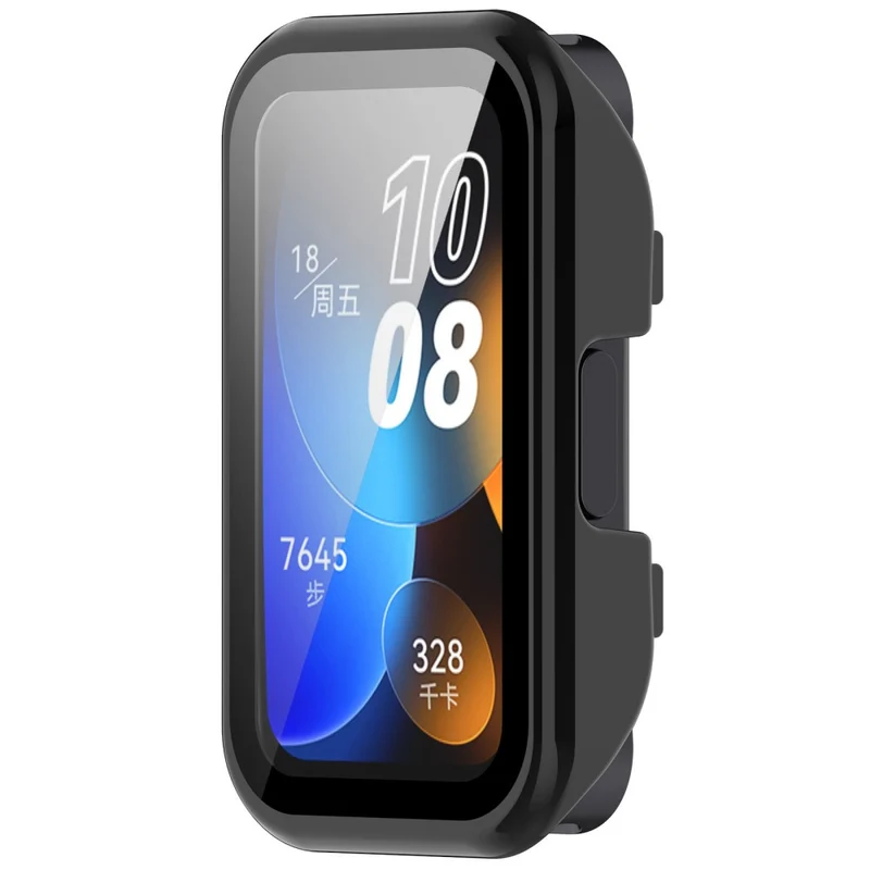 Mega Schön Huawei Band 8 / Huawei Band 9 Universell Hülle mit Displayschutz in Glas