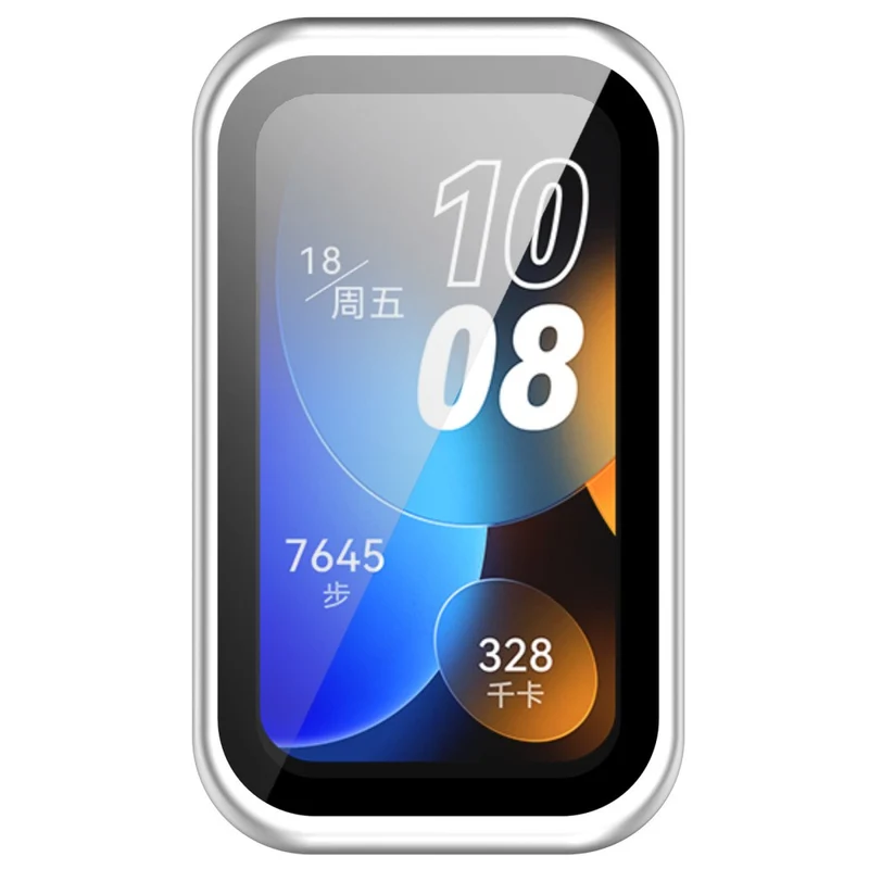 Mega Schön Huawei Band 8 / Huawei Band 9 Universell Hülle mit Displayschutz in Glas