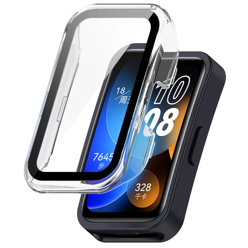 Mega Schön Huawei Band 8 / Huawei Band 9 Universell Hülle mit Displayschutz in Glas