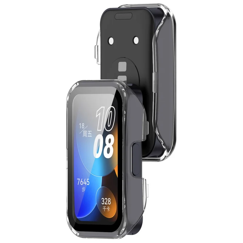 Mega Schön Huawei Band 8 / Huawei Band 9 Universell Hülle mit Displayschutz in Glas
