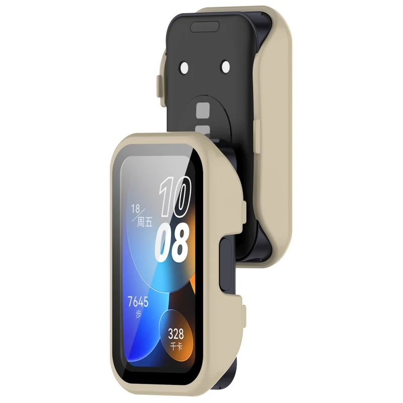 Mega Schön Huawei Band 8 / Huawei Band 9 Universell Hülle mit Displayschutz in Glas