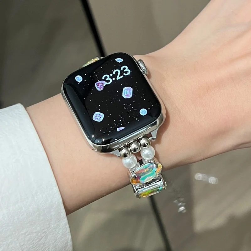 Absolut Schön Apple Smartwatch Stein Universell Armband