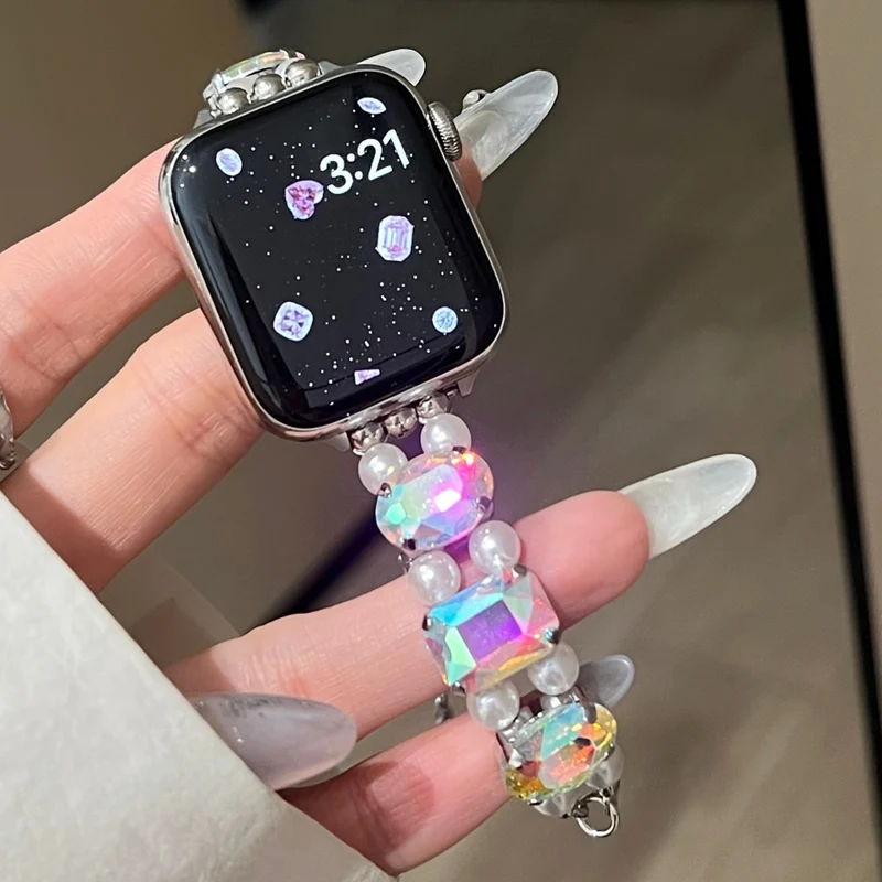 Absolut Schön Apple Smartwatch Stein Universell Armband