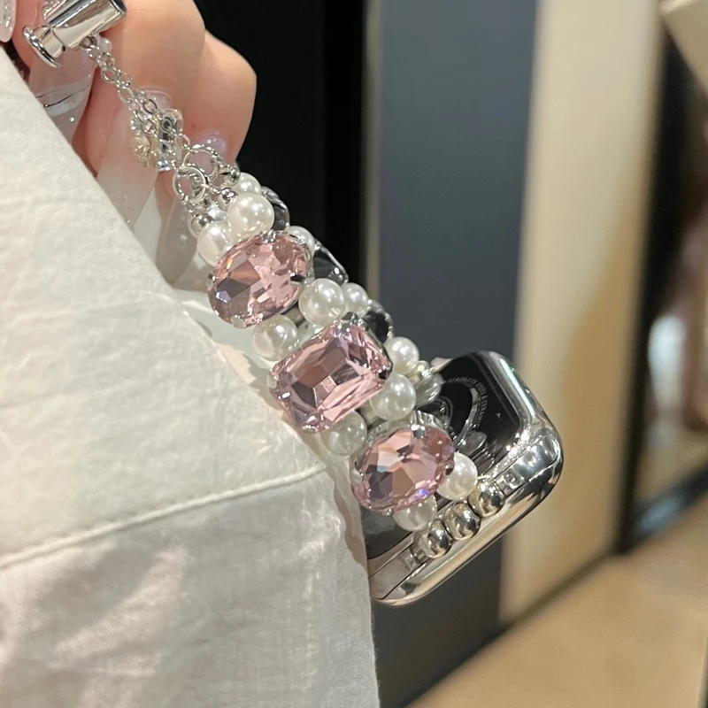 Mega Elegant Apple Smartwatch Stein Universell Armband