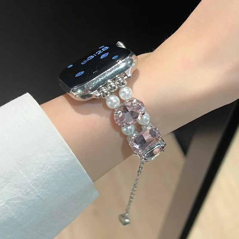 Mega Elegant Apple Smartwatch Stein Universell Armband