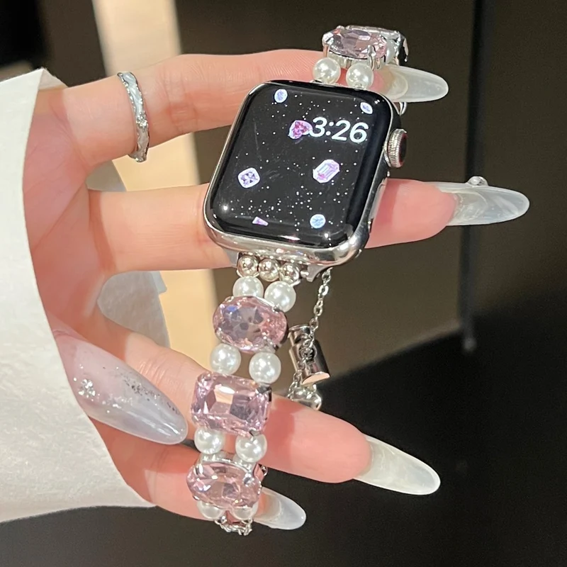 Mega Elegant Apple Smartwatch Stein Universell Armband