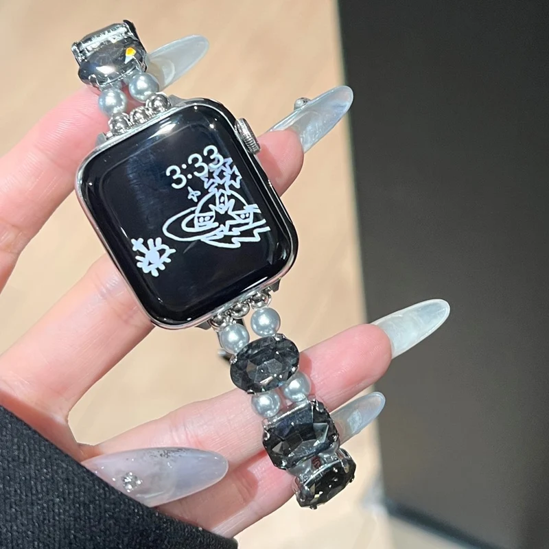 Mega Elegant Apple Smartwatch Stein Universell Armband