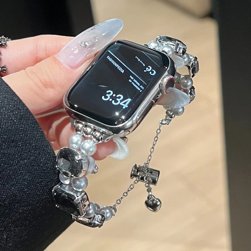 Mega Elegant Apple Smartwatch Stein Universell Armband
