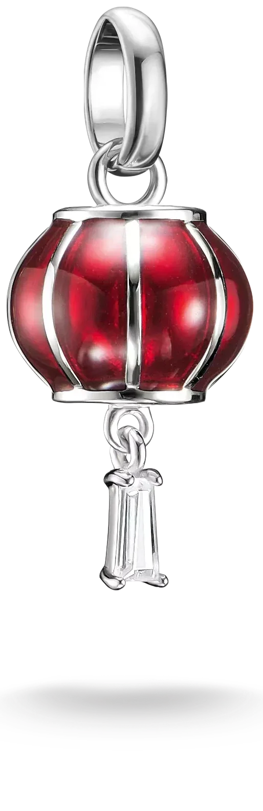 Charm-Anhänger Lampion Connect Silber