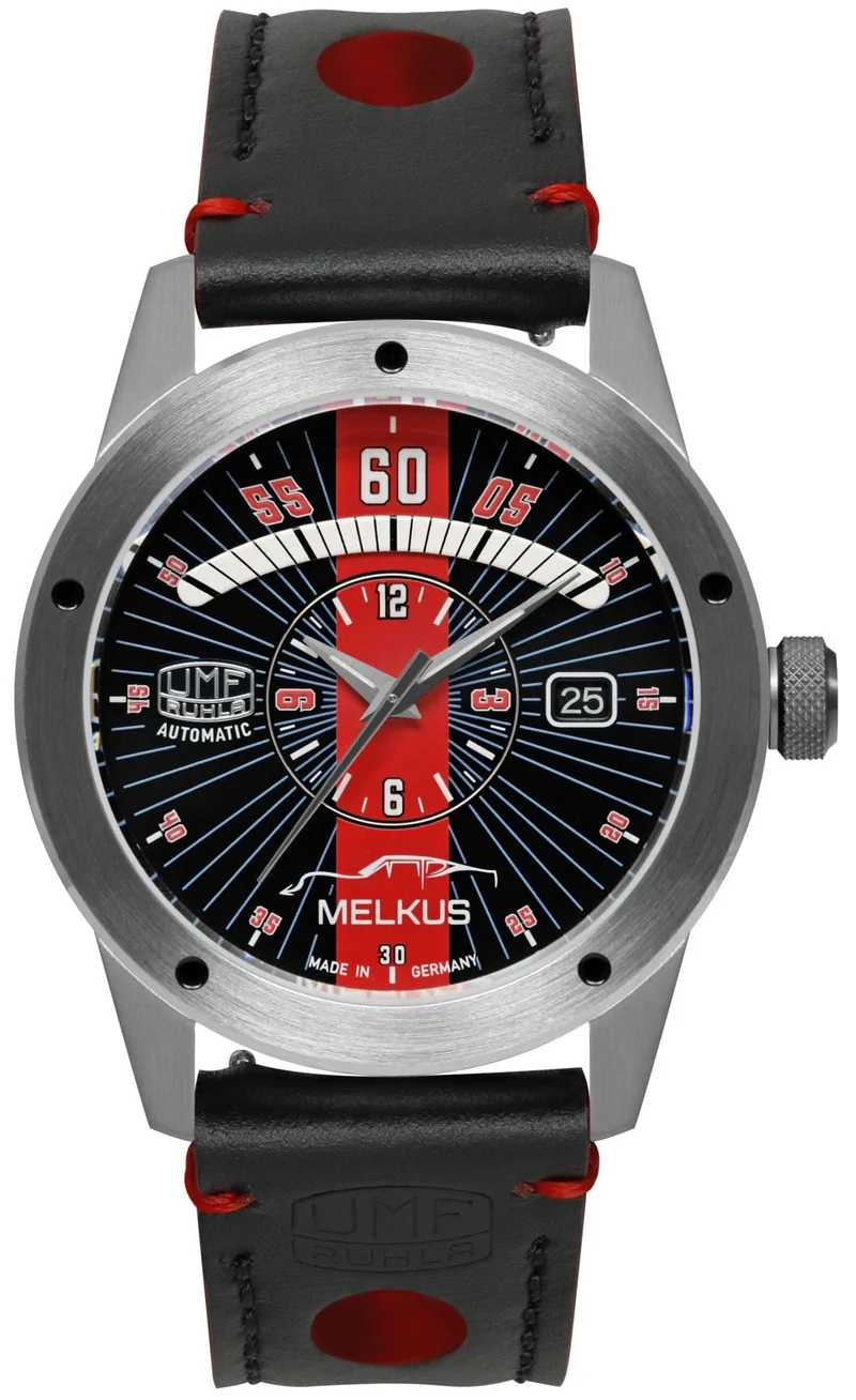UMF Ruhla Melkus 1862-2 Herrenuhr • Made in Germany • Kratzfestes Saphirglas