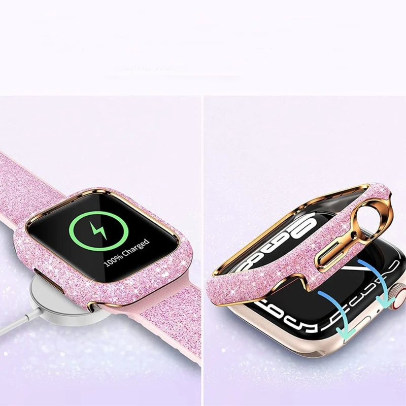Apple Smartwatch Schützende Plastik Universell Bumper